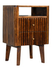 Nala Bedside Table in Chestnut