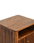 Nala Bedside Table in Chestnut