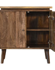 Maram Platform Mango Wood Cabinet