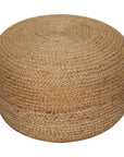 Natural Jute Pouffe