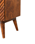 Arwa Mango Wood TV Unit in Chestnut