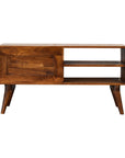 Arwa Mango Wood TV Unit in Chestnut