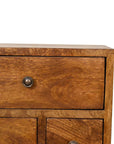 Small Chest of Drawers in Chestnut Finish