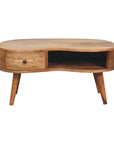 Bahia Mango Wood Coffee Table in Oak