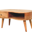 Bahia Mango Wood Coffee Table in Oak