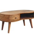 Bahia Mango Wood Coffee Table in Oak