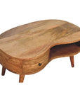 Bahia Mango Wood Coffee Table in Oak