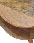 Bahia Mango Wood Coffee Table in Oak