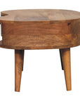 Bahia Mango Wood Coffee Table in Oak