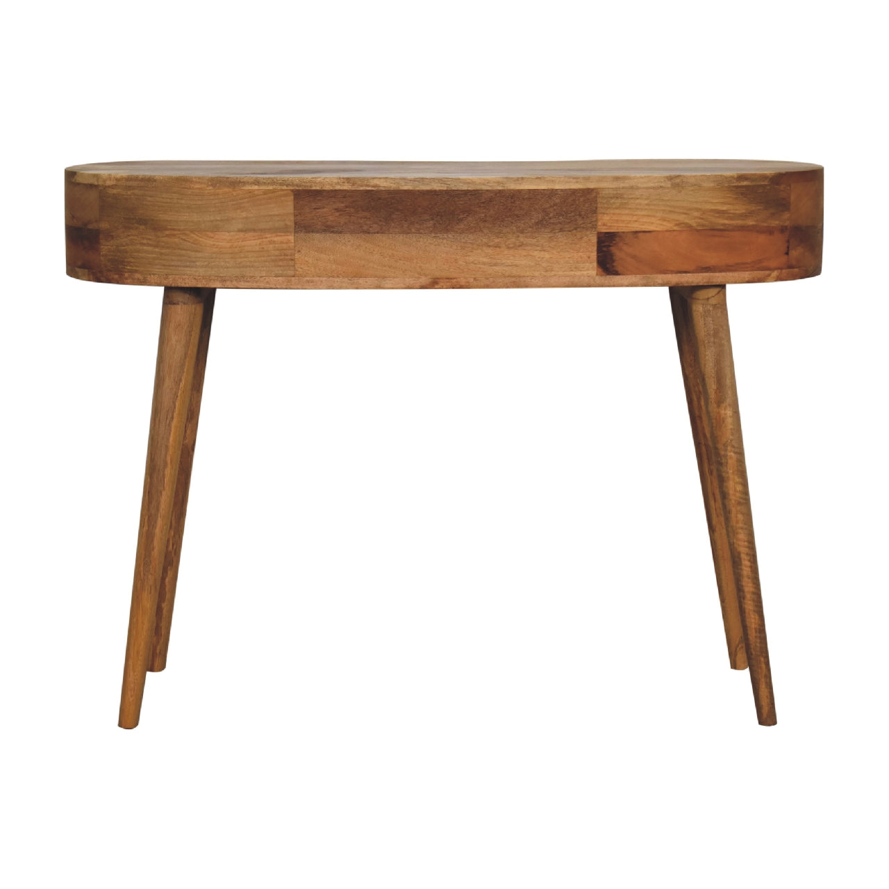 Floro Mango Wood Desk in Oak