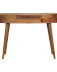 Floro Mango Wood Desk in Oak