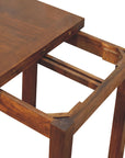 Chestnut Butterfly Dining Table