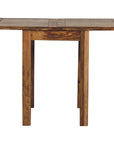 Small Chestnut Butterfly Dining Table