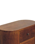 Capsule Chestnut Chest of Drawers