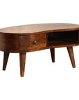 Small Wave Chestnut Coffee Table