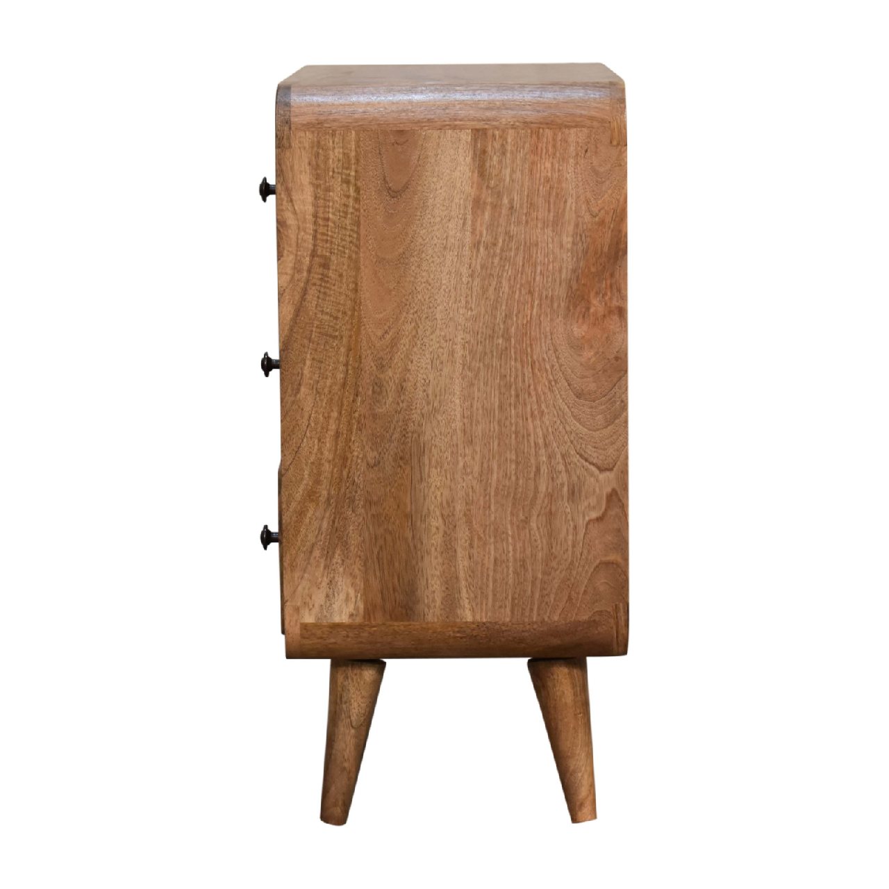 Kunn Mango Wood Chest of Drawers in Oak