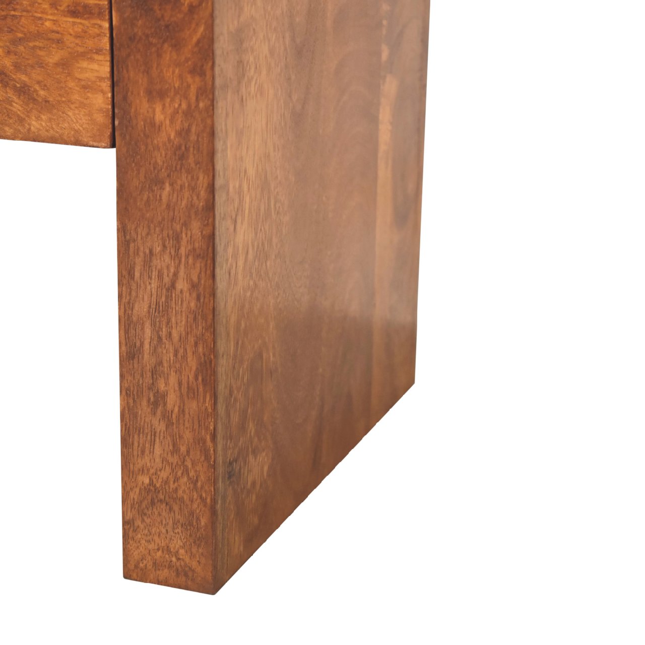 Bali Bedside Table in Chestnut Finish