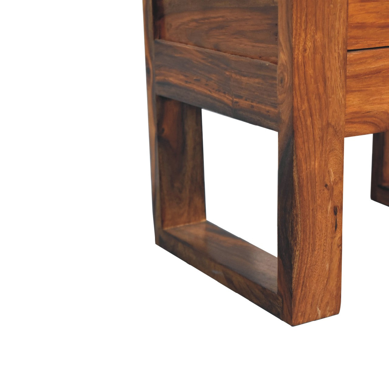 Modern Sheesham Wood Bedside Table