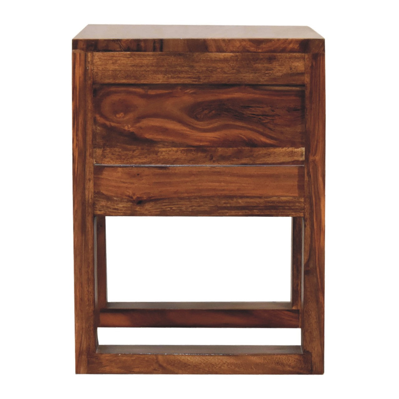 Modern Sheesham Wood Bedside Table