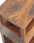 Chestnut Single Drawer Bedside Table