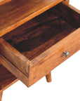 Chestnut Single Drawer Bedside Table