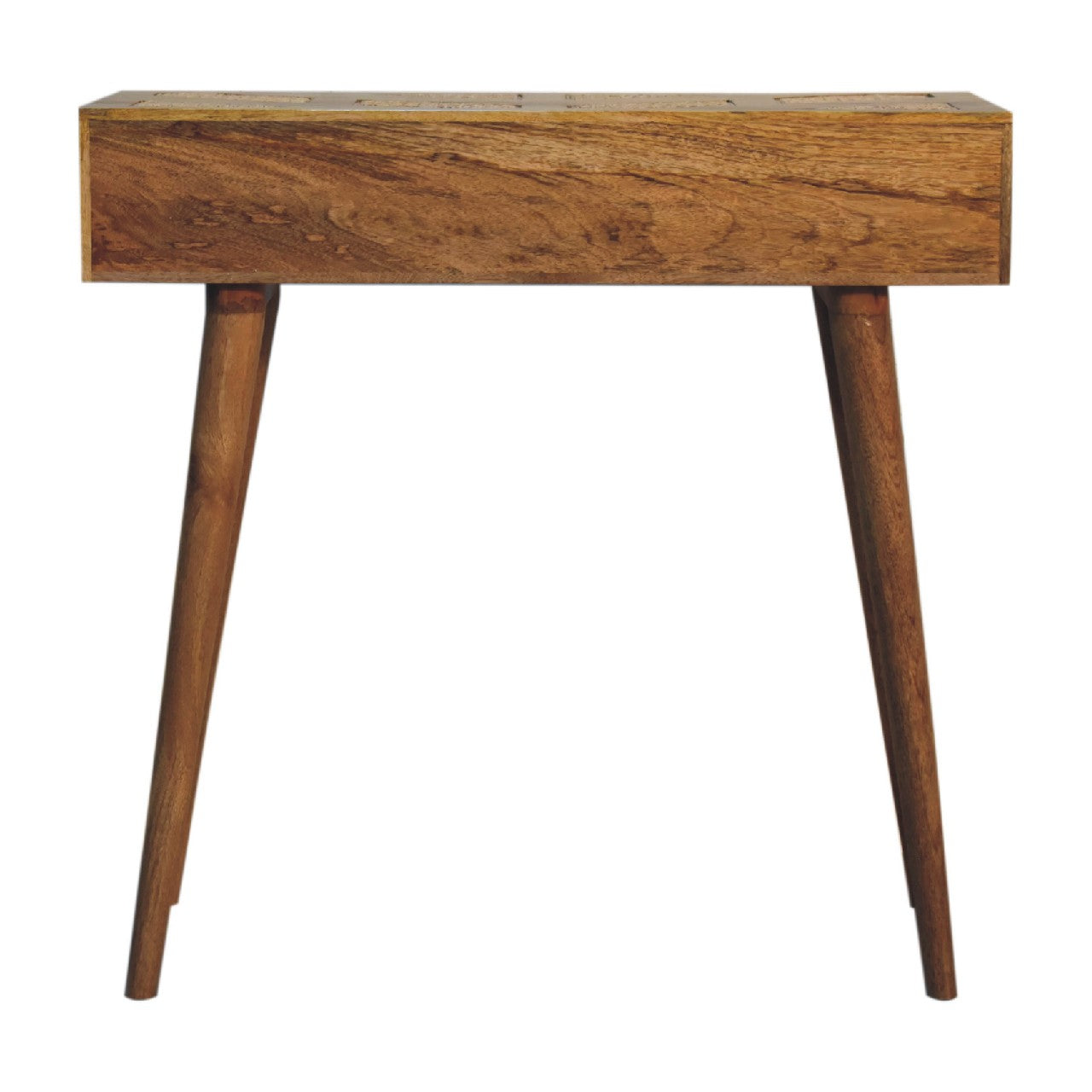 Azra Mango Wood Console Table in Oak