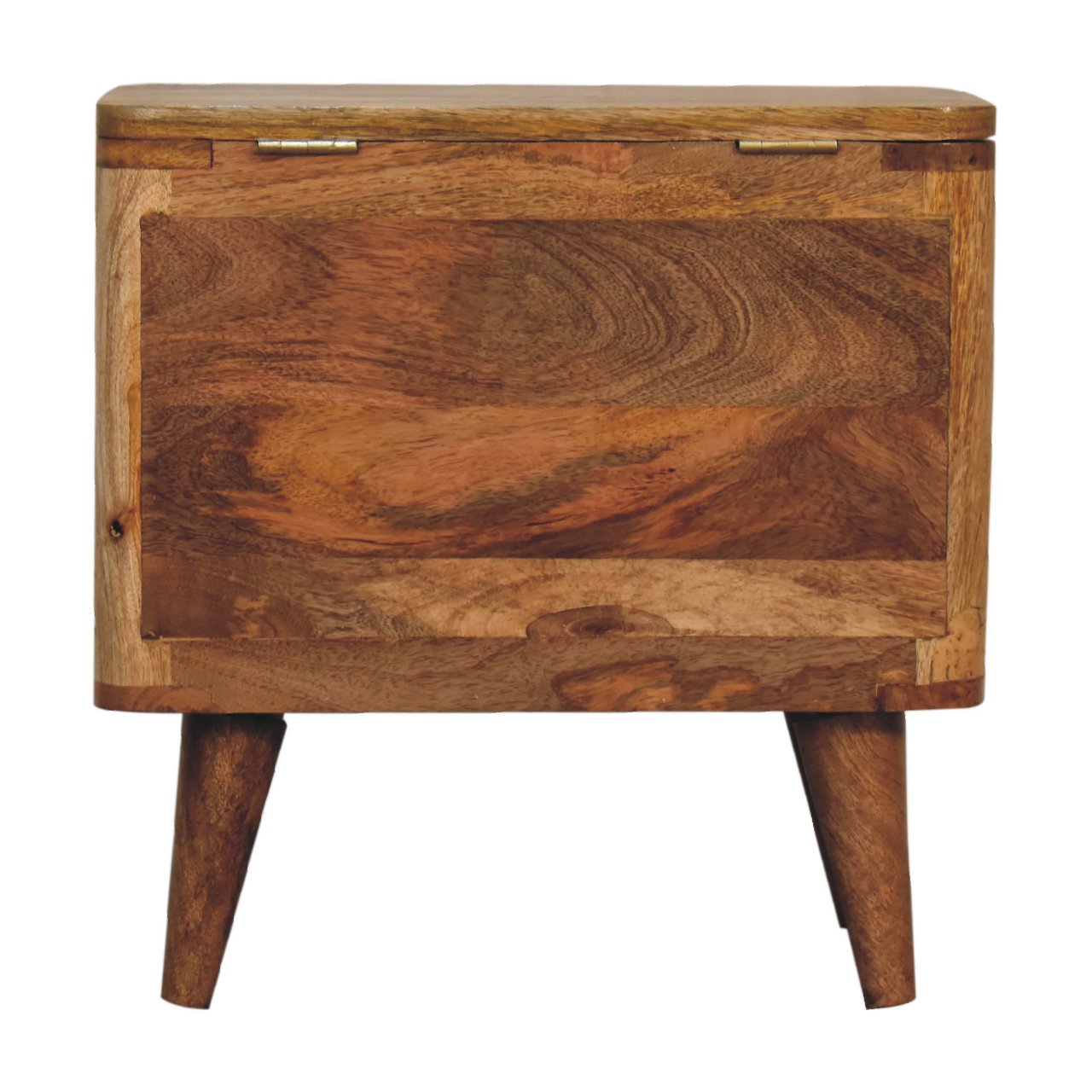 Aska Mango Wood Storage Stool