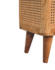 Aska Mango Wood Storage Stool