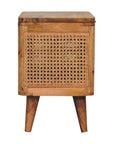 Aska Mango Wood Storage Stool