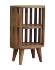 Biwa Double Shelf Bedside Table