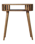 Biwa Mango Wood Console Table