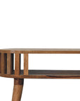 Biwa Mango Wood Console Table