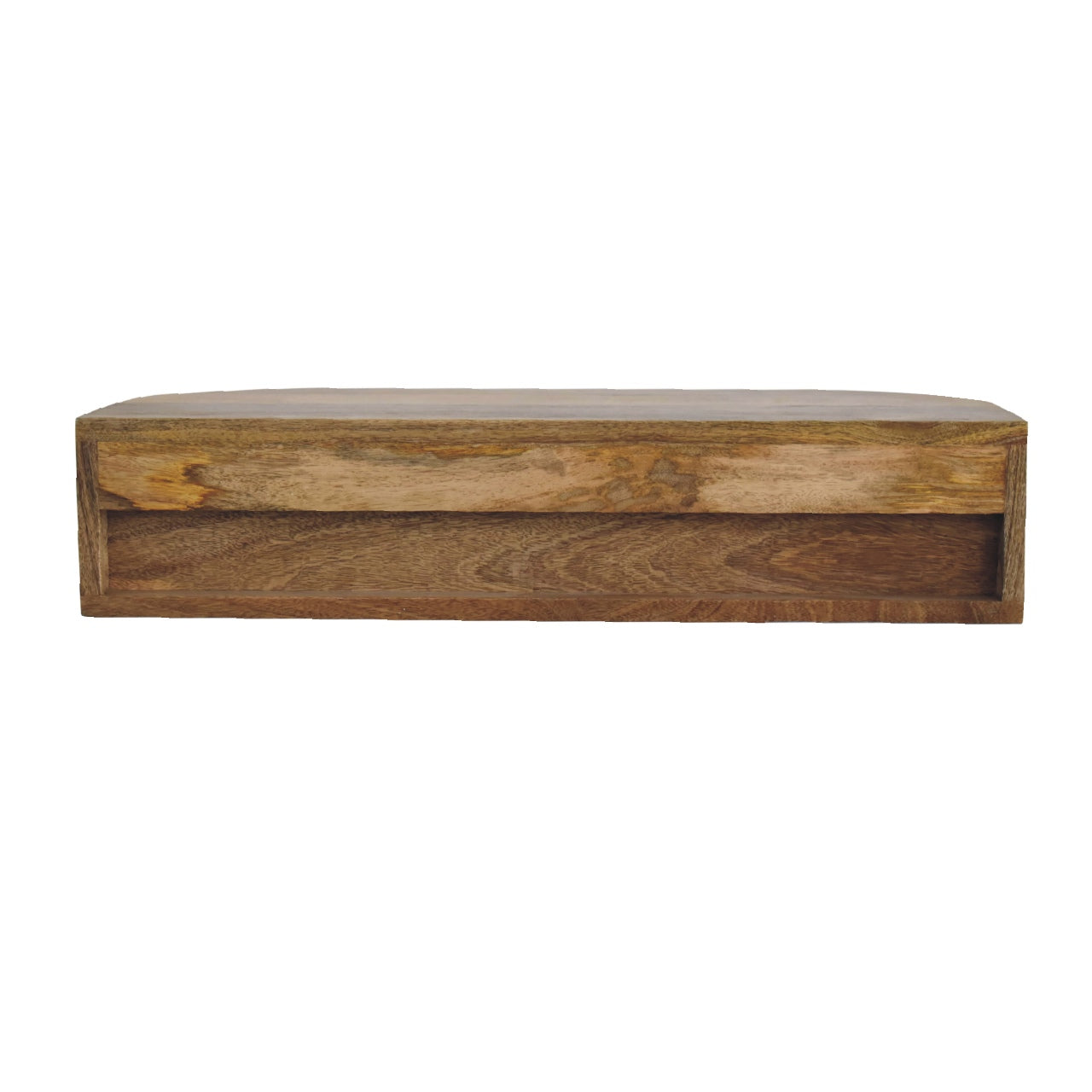 Biwa Floating Mango Wood Console Table