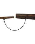 Biwa Floating Mango Wood Console Table