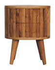 Kanha Mango Two Drawer Bedside Table