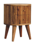 Kanha Mango Two Drawer Bedside Table