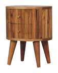 Kanha Mango Two Drawer Bedside Table