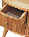 Kanha Mango Two Drawer Bedside Table