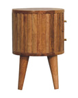 Kanha Mango Two Drawer Bedside Table