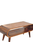 Aruba Mango Wood Coffee Table in Chestnut