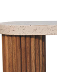 Orla White Terrazzo Coffee Table