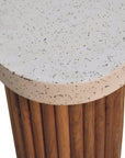 Orla White Terrazzo Coffee Table