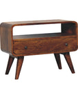 Lokta Mango Wood TV Unit in Chestnut