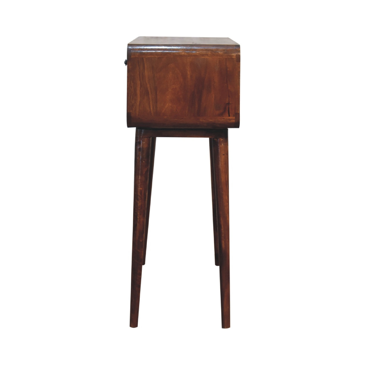 Burundi Mango Wood Console Table in Chestnut