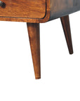 Burundi Mango Wood Coffee Table in Chestnut