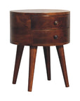 Malda Chestnut Bedside Table