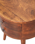 Malda Chestnut Bedside Table