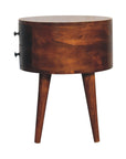 Malda Chestnut Bedside Table