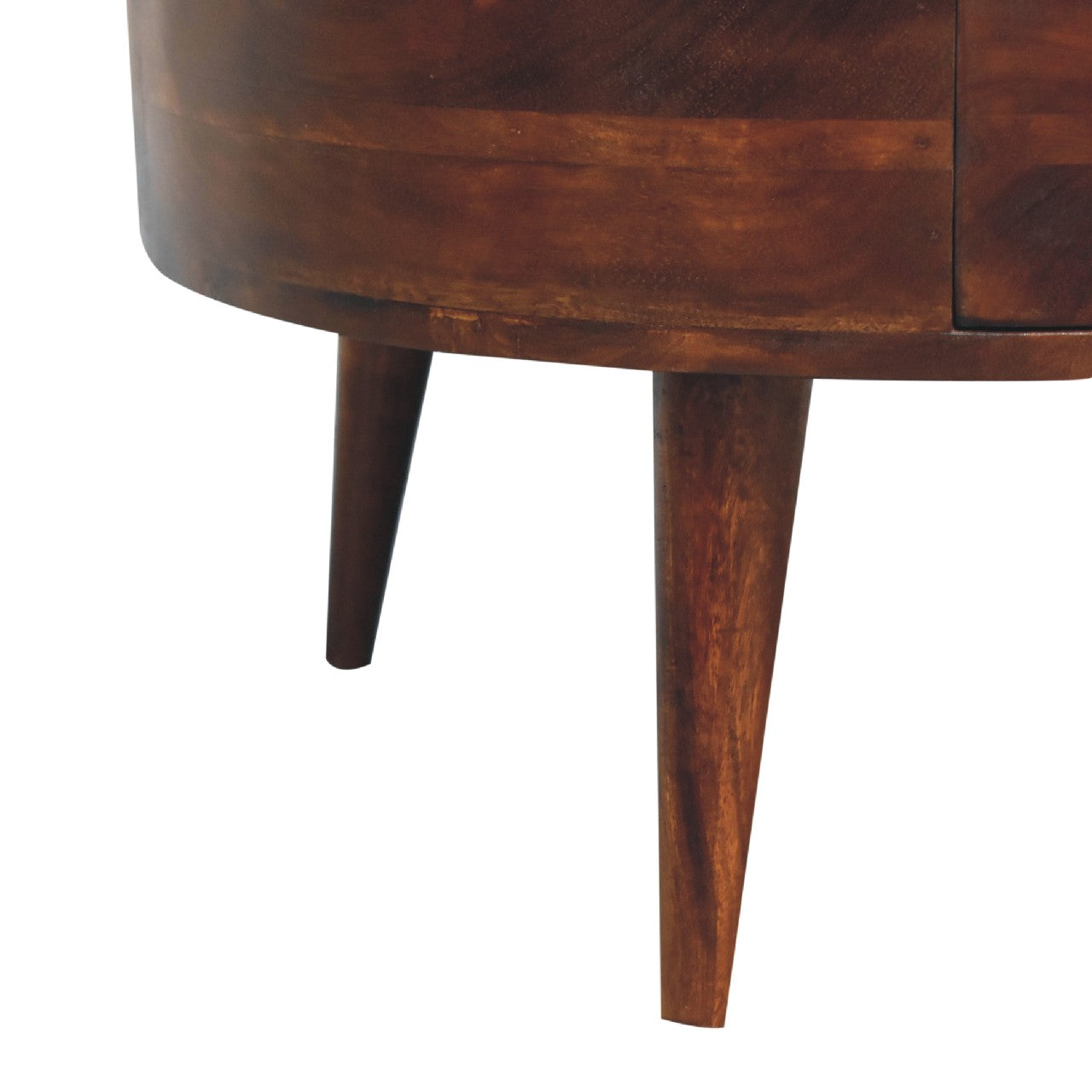 Round Chestnut Coffee Table