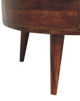 Round Chestnut Coffee Table